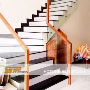 Cầu thang kính đẹp giá rẻ, hiện đại và sang trọng